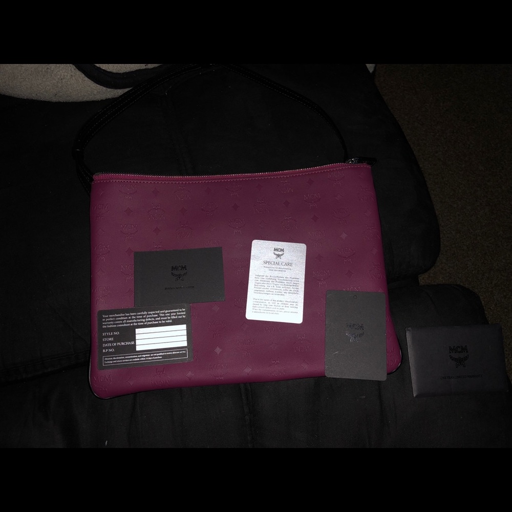 Authentic MCM crossbody